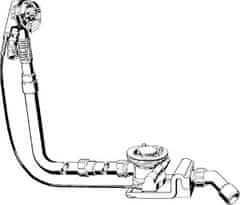 Viega Sifon za kad s prelivom Rotaplex Trio VISING RT3 6141.72 1070X40/50 727956