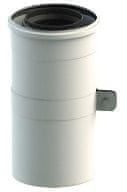 Almeva Almeva LIL delna cev za odvod dimnih plinov DN60/100 Z OBJEMKO (290-500MM) LPSL55