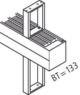 Kermi Okvirna konzola za konvektor Kermi 131/320 KN32;KS22 ZB00350010