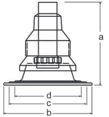 Almeva Almeva Flex dimniška cev DN175/160 FLEX ČRNEGA RAZREDA PPSAF6