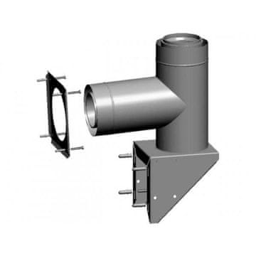 Wolf Zunanji stenski nosilec Wolf DN80/125 2651682