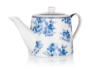 Banquet 1l keramični čajnik BLUE FLOWER