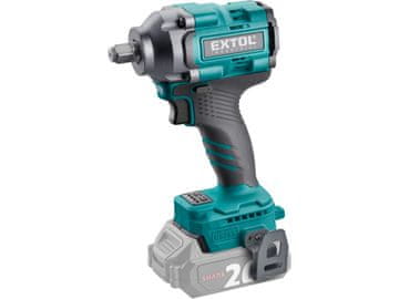 Extol Industrial Akumulatorski udarni vijačnik 8791815 1/2 aku SHARE20V, 500Nm, BRUSHLESS, without battery and accu