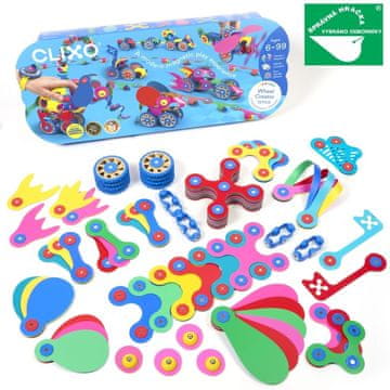 CLIXO Wheel Creator - magnetni komplet 72 kosov