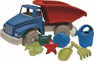 Androni RECYCLACE Komplet peska z avtomobilom - dolžina 46 cm
