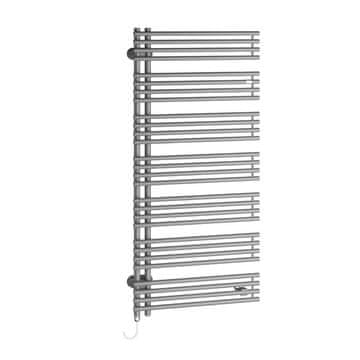 Kermi Električna kopalna kad, Diveo-E 1320X600MM WRX LEVA SREBRNA DVE1A130060WTXK