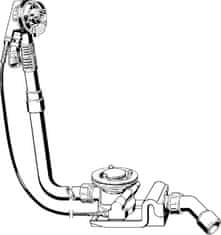 Viega Sifon za kad s prelivom Rotaplex Trio VISING RT5 6141.62 725X40/50 727949