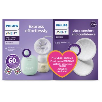 Philips AVENT Essential Električna črpalka za dojenje SCF323/11 + darilo