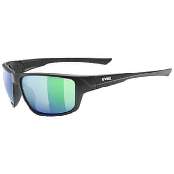 Uvex Sportstyle 230 športna očala, črna/zelena