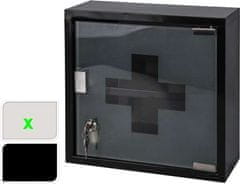 EXCELLENT Medicinska omarica iz nerjavečega jekla/ stekla bela KO-C80620270bila