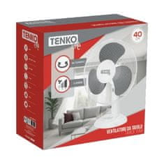 TENKO plastični namizni ventilator 40 cm