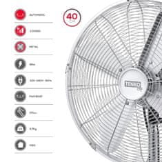 TENKO kovinski namizni ventilator 40 cm
