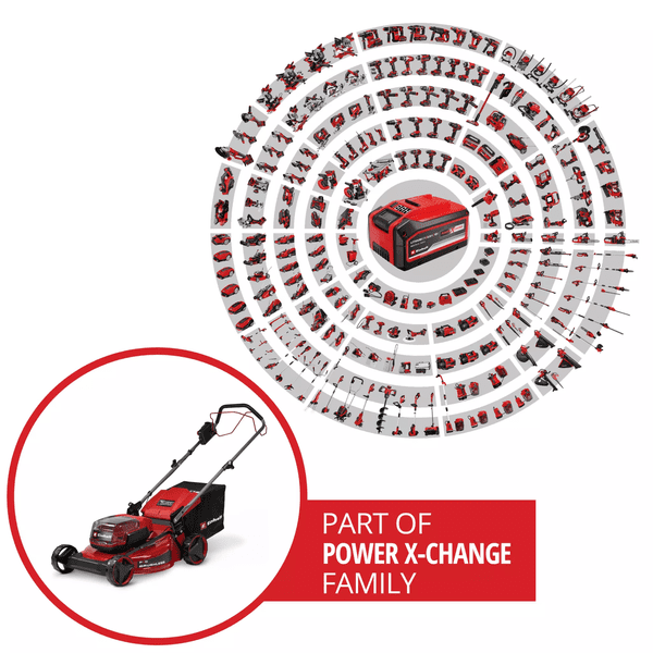 Samohodna akumulatorska kosilnica Einhell GC-CM 36/51 S Li BL