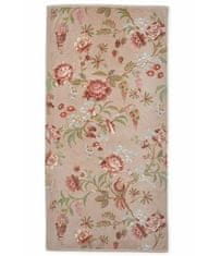 Pip Studio Brisača Secret Garden Khaki 70x140 100% ba , froté,velur