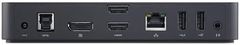 slomart Dell D3100 USB 3.0 Ultra HD/4K priklopna postaja s tremi zasloni (obnovljeno) - Črna. Povežite do 3 zaslone za vrhunsko produktivnost.