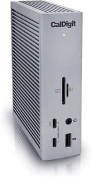 slomart TS4 (0,8 m) - Thunderbolt Station 4: 18 priključkov, 98 W polnjenje, 3x TB4, 3x USB-C, 5x USB-A, DP, 2,5 GbE, SD/microSD.