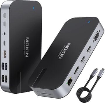 Mokin MOKiN 16-v-1 USB-C Docking Station za prijenosna računala