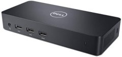 slomart Dell D3100 USB 3.0 Ultra HD/4K priklopna postaja s tremi zasloni (obnovljeno) - Povežite več zaslonov in naprav.