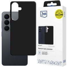 3MK Črno, matirano etui za telefon Samsung Galaxy S26, trpežno ohišje, zaščita kamere – 3mk Matt Case Black