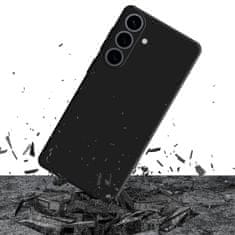 3MK Črno, matirano etui za telefon Samsung Galaxy S26, trpežno ohišje, zaščita kamere – 3mk Matt Case Black