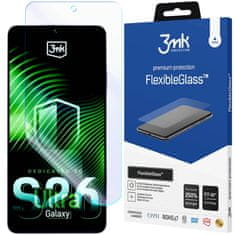 3MK Nezlomljivo hibridno steklo za Samsung Galaxy S26 Ultra, odporno proti praskam – debelina 0,3 mm – FlexibleGlass 3mk