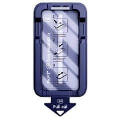 3MK Nezlomljivo kaljeno steklo za Samsung Galaxy S26 z aplikatorjem, odporno proti praskam, debeline 0,3 mm – HardGlass Max 3mk