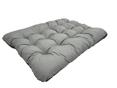 shumee Pasja postelja PRESTIGE blazina 120x80 cm vodoodporna siva