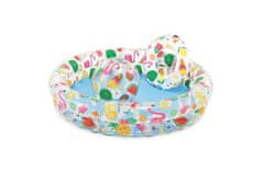 Intex 59460 Fruity set (bazen + plavalni obroč + napihljiva žoga)