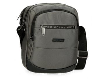 Joummabags Moška torba za čez kožo 27 cm - Movom Buster Grey, 2 predala, 5345722