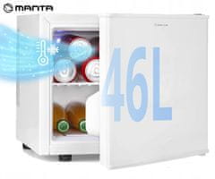Manta MM515PWH mini hladilnik, 46L, bel