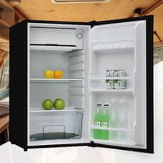 Manta MM520PB hladilnik z zamrzovalnikom, podpultni, 91L, črn