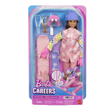 Mattel Barbie Careers deskarka na snegu