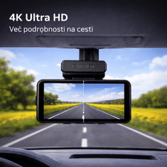 Farrot A8 4K avto kamera dashcam GPS WiFi ADAS spredaj zadaj parkirni način nočno snemanje široki kot microSD 256GB