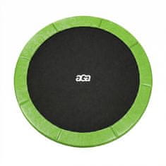 Aga SPORT TOP Trampolin 180 cm Svetlo zelena + zaščitna mreža