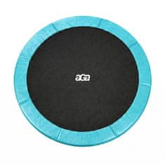 Aga SPORT TOP Trampolin 180 cm Svetlo modra + zaščitna mreža