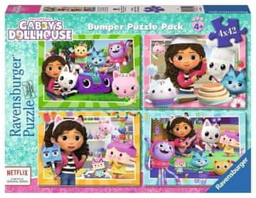 Ravensburger Gaby's Magic House Puzzle 4x42 kosov
