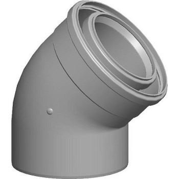 Wolf Koleno Wolf DN110/160-45° BELO 2651545