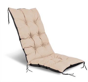 shumee Vrtna blazina 50x50x80 cm za stol, vodoodporna, bež