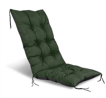 shumee Vrtna blazina 50x50x80 cm za stol, vodoodporna, zelena