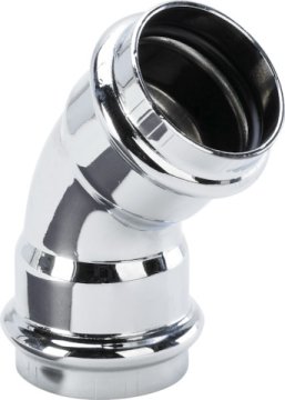 Viega Odtočno koleno Viega 5698 45ST DN32 KROMIRANI BAKER (1/25) 701369