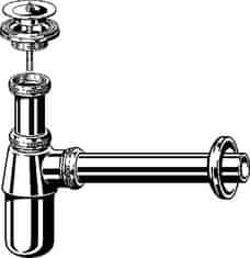Viega Sifon za umivalnik univ.5755 5/4X5/4 KROM (BAL.25/700) 366681