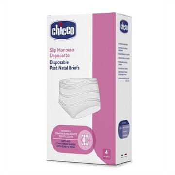 Chicco Jednokratne mrežaste elastične hlačke za po porodu 4 kos