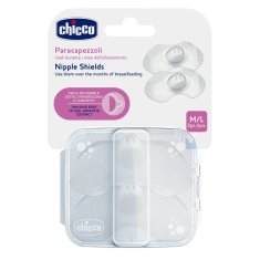 Chicco SkinToSkin silikonska zaščita za bradavice 2 kosa M/L