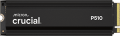 Crucial P510 SSD disk, NVMe PCIe Gen.5, Heatsink, M.2 2280, 2000GB (CT2000P510SSD5)
