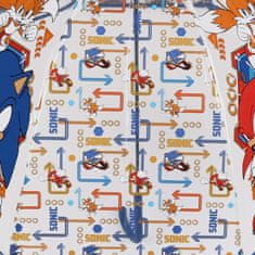Sonic the Hedgehog SONIC Modri otroški dežnik za dečka, zložljiv, prozoren, samodejni