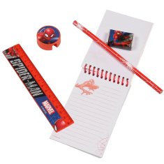 MARVEL COMICS MARVEL Spider Man Šolski komplet za dečka, šolske potrebščine, šolska oprema – 5 kosov