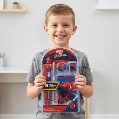 MARVEL COMICS MARVEL Spider Man Šolski komplet za dečka, šolske potrebščine, šolska oprema – 5 kosov