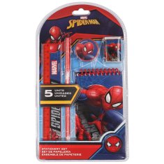 MARVEL COMICS MARVEL Spider Man Šolski komplet za dečka, šolske potrebščine, šolska oprema – 5 kosov