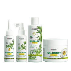 ROSSEN Natural Rožmarinov set za lase 4v1