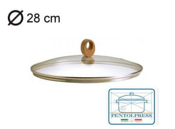 shumee Steklen pokrov 28 cm za lonce in ponve